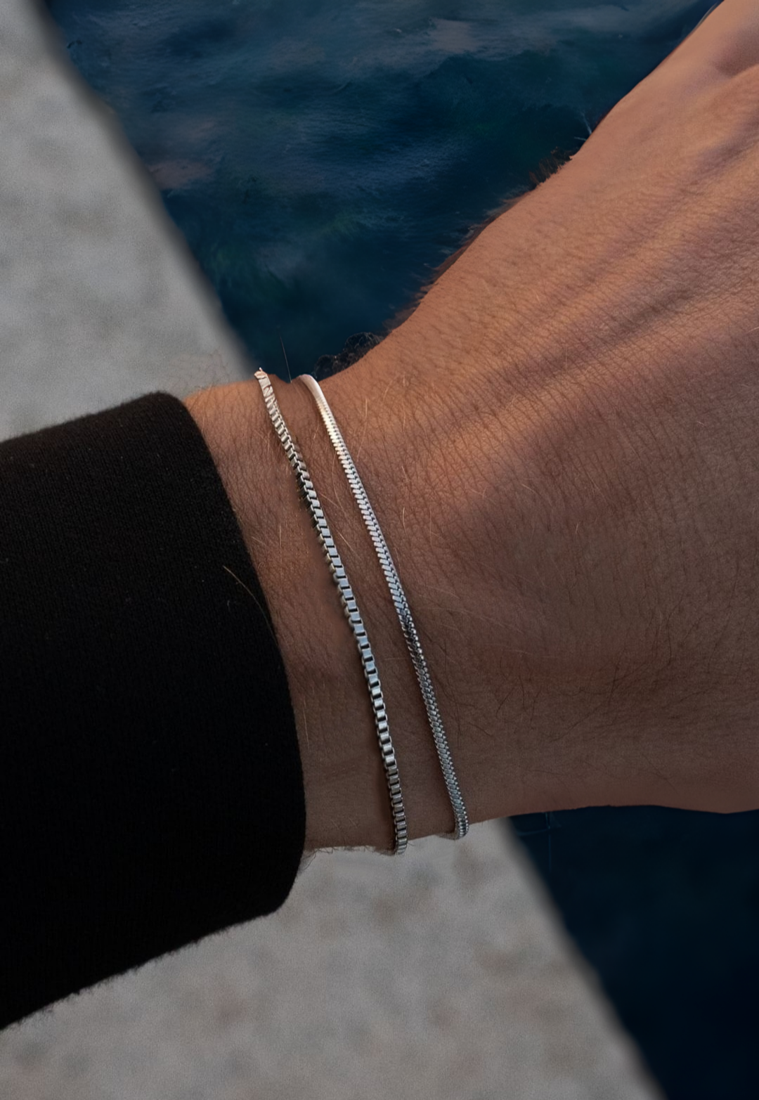 Box & Snake Bracelet