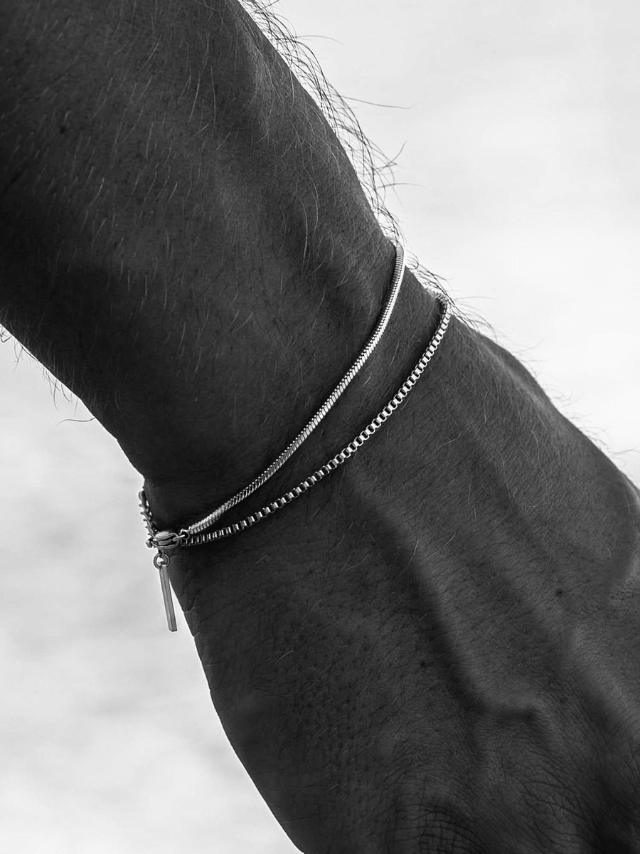 Box & Snake Bracelet